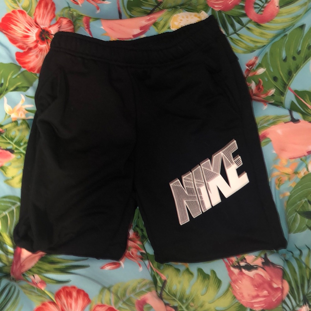 Black nike joggers